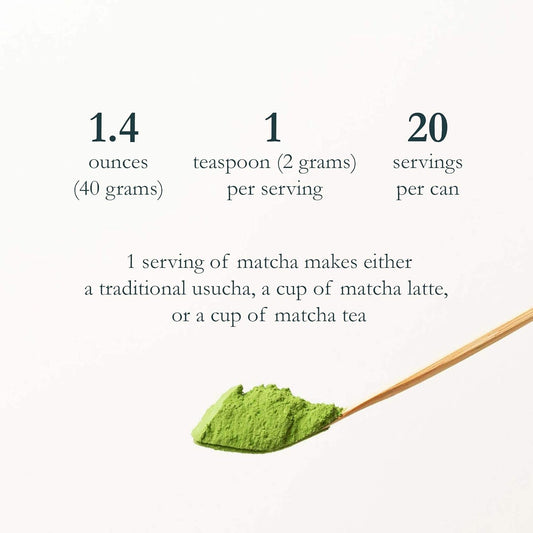 Superior Ceremonial Blend – Authentic Japanese First Harvest Ceremonial Grade Matcha Green Tea Powder from Uji, Kyoto (40G / 1.4Oz)