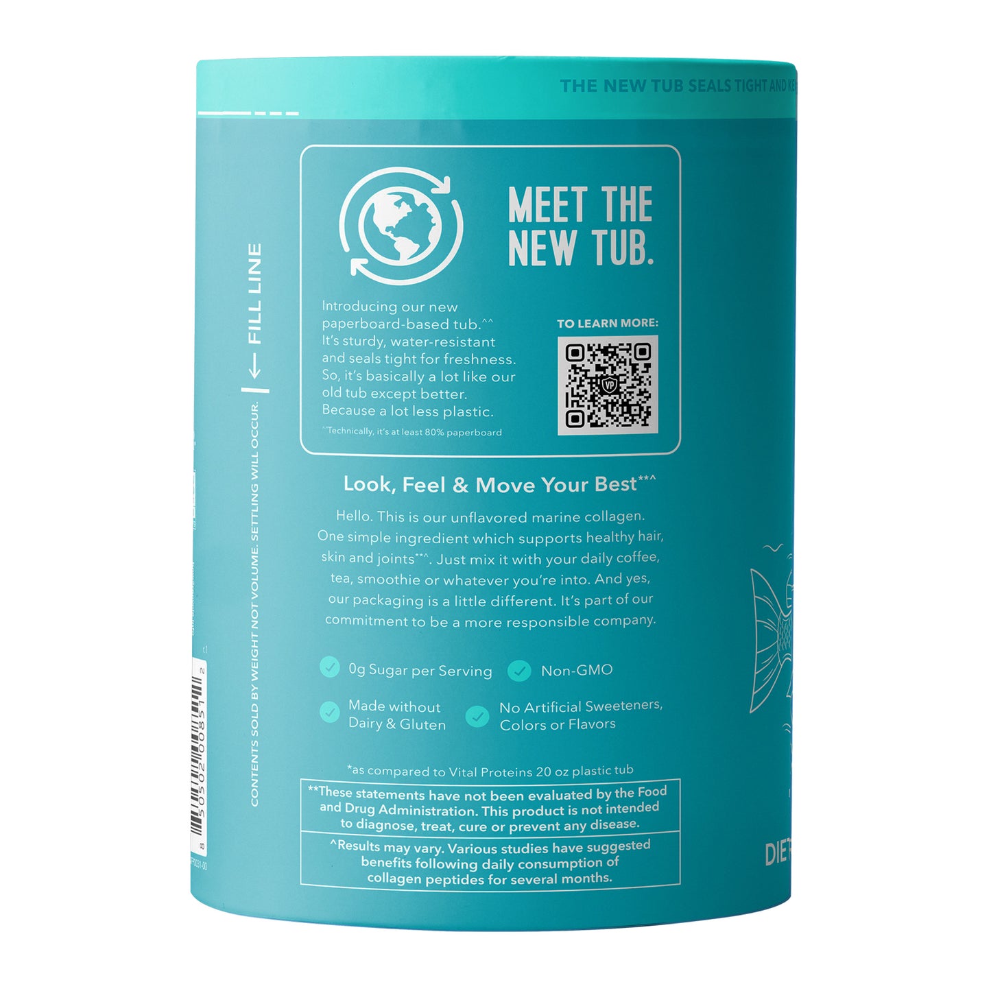 Marine Collagen, 14.5 Oz