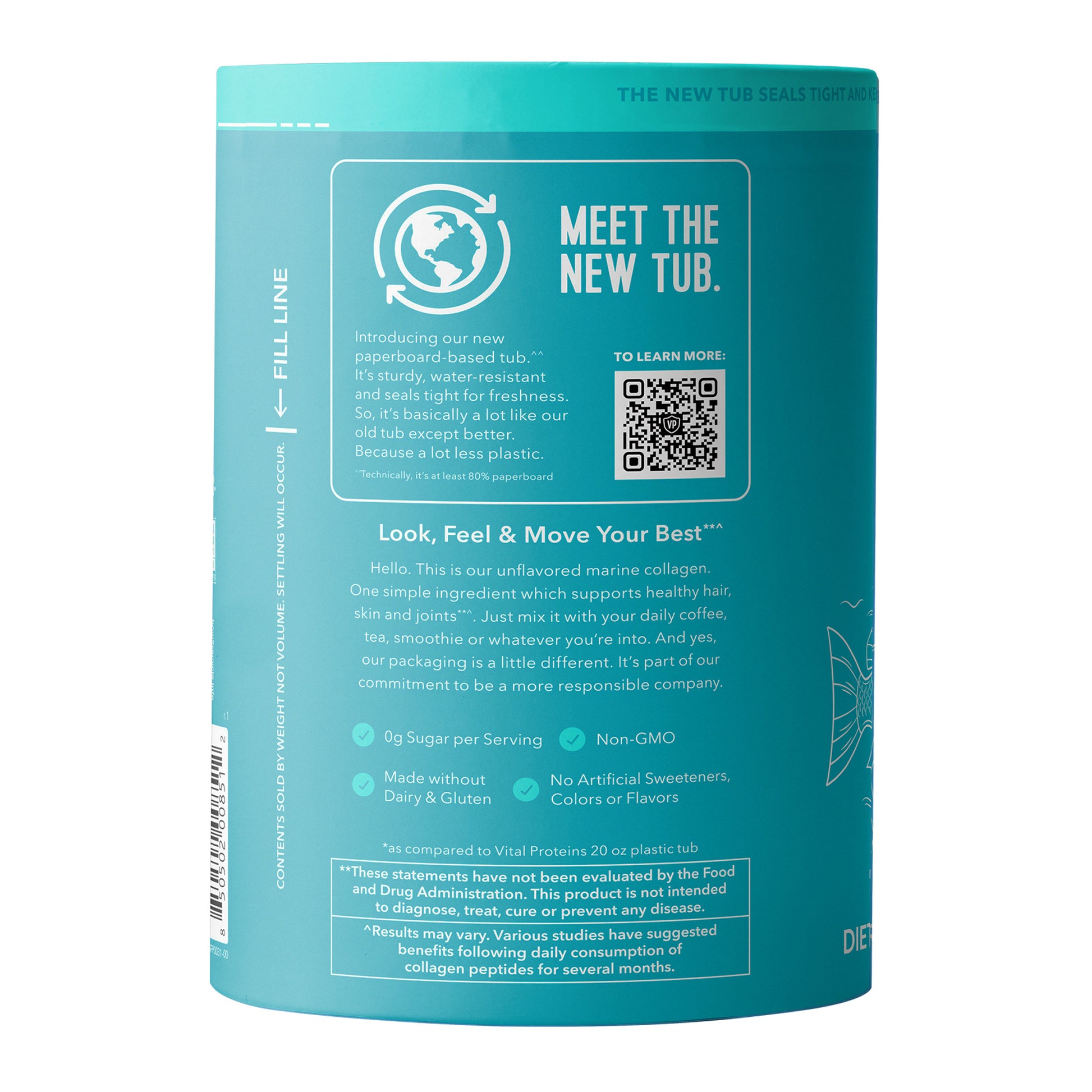 Marine Collagen, 14.5 Oz