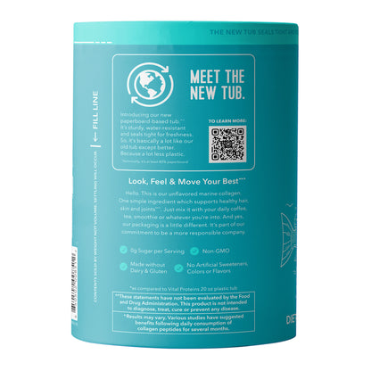 Marine Collagen, 14.5 Oz